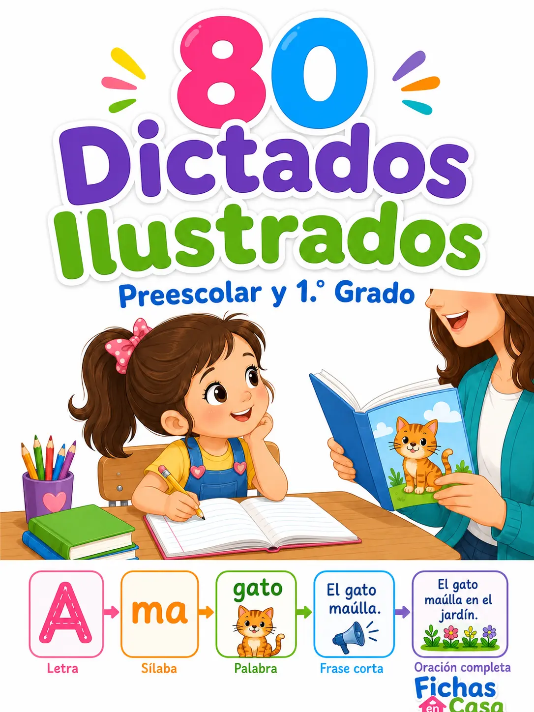 80 Dictados Ilustrados